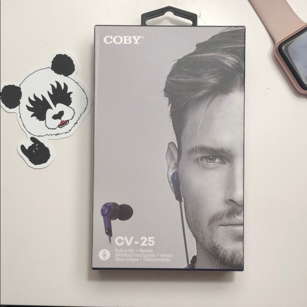 Coby earbuds 🎶